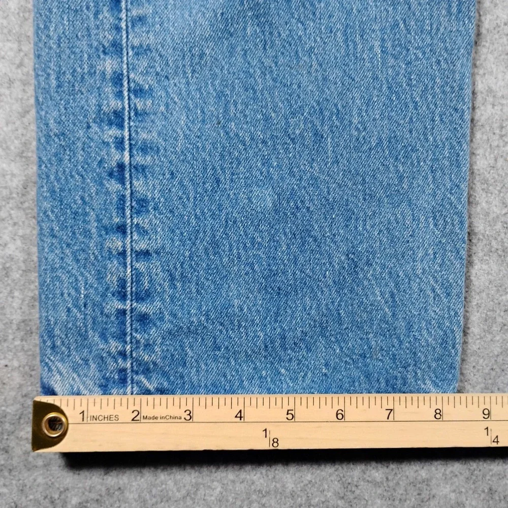Vintage 90s Levi's 501-0000 Men 38x30 Light Wash Button Fly Made in USA Jeans